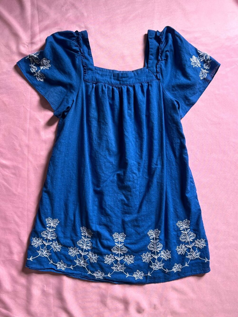 Draper James 100% Cotton Embroidered Sundress